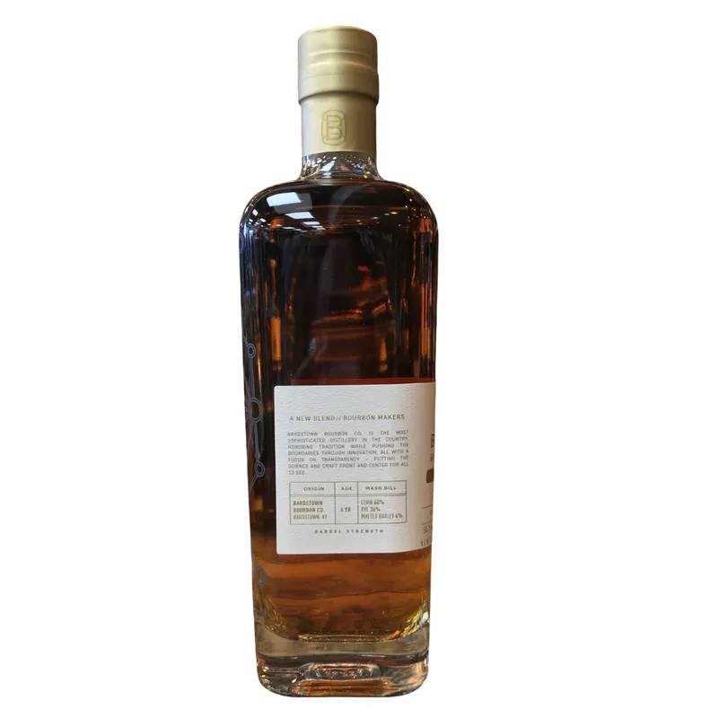 Bardstown Bourbon Single Barrel , Store pick . Barrel Proof and bottled at 110.6 proof  view 2