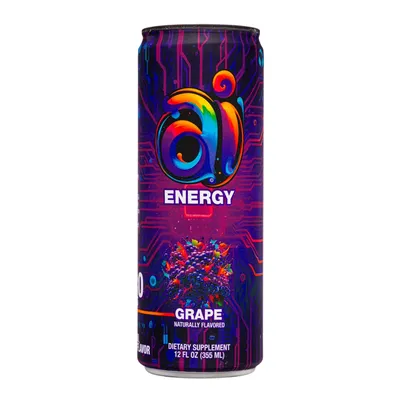 AI Energy Grape 12 oz Can