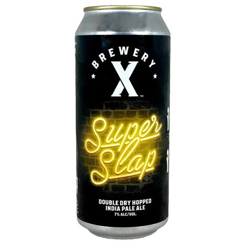 Brewery X Super Slap Double Dry-Hopped West Coast IPA view 1