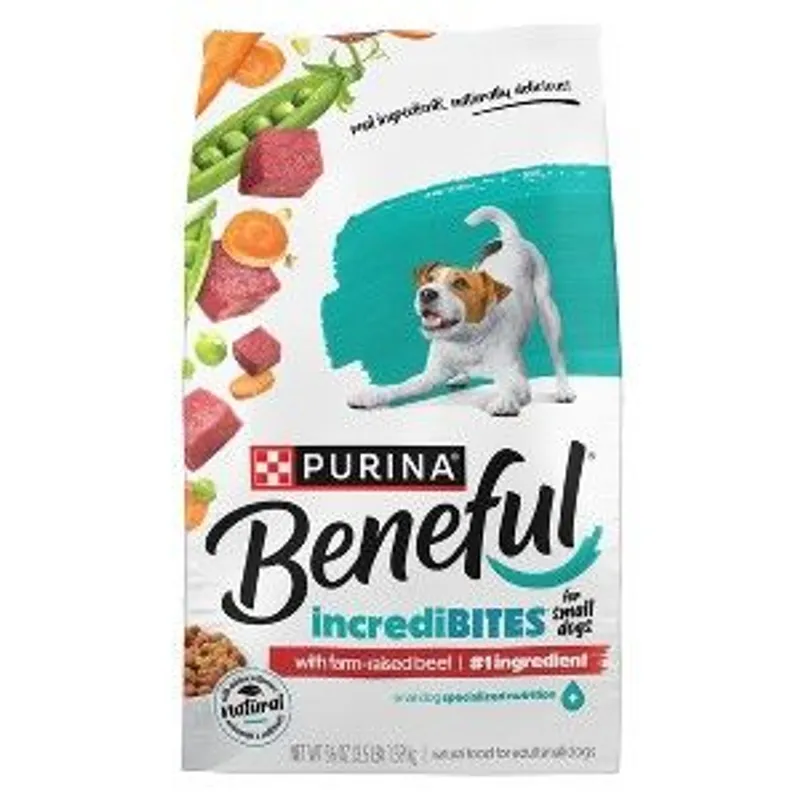 Purina Beneful IncrediBites With Real Beef Dry Dog Food view 1