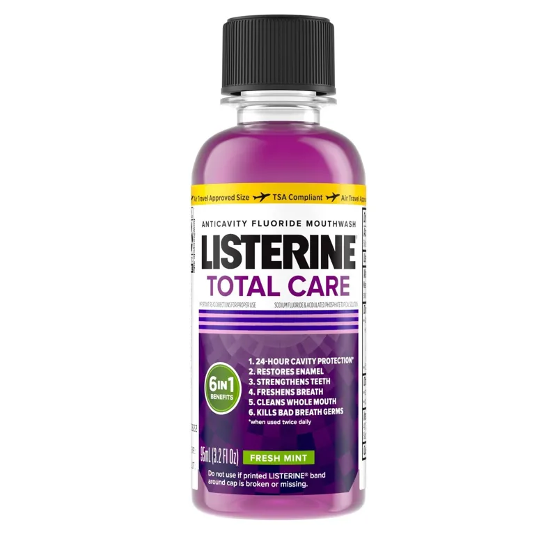 Listerine Total Care Fresh Mint Mouthwash view 1