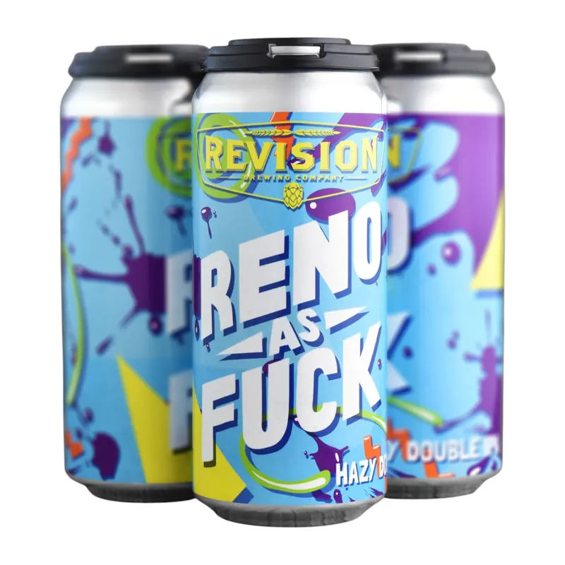 Revision Brewing Reno As Fuck Hazy Double IPA view 1