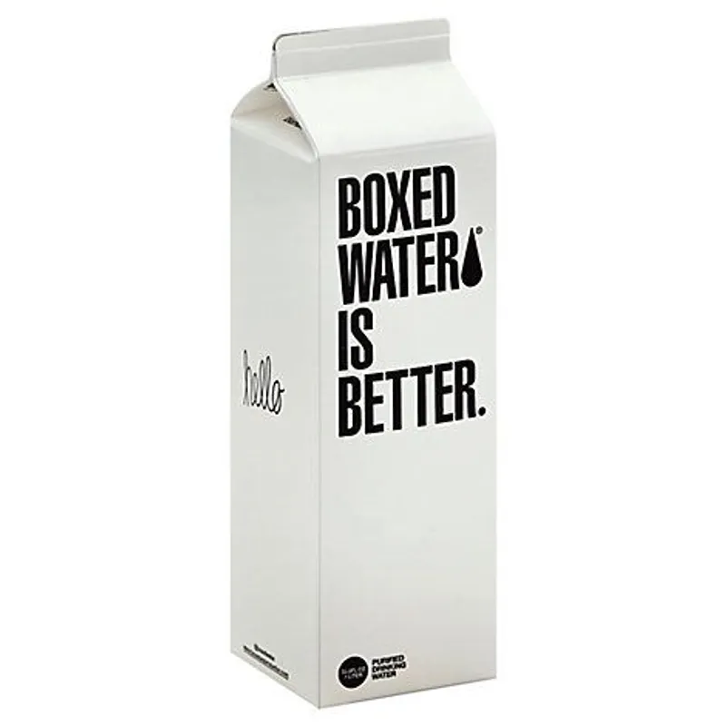 Boxed Water Box view 1