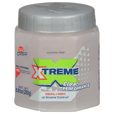 Xtreme Professional Styling Gel Clear 8.81 oz Jar