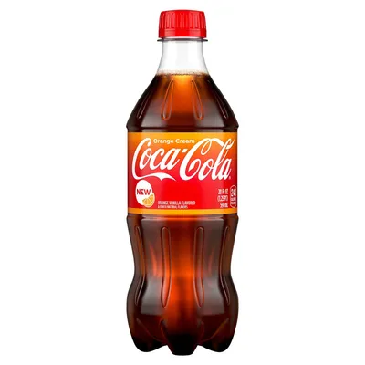 Coca-Cola Orange Cream 20 oz Bottle