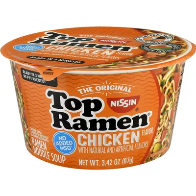 Nissin Ramen Noodle Soup, Chicken Flavor 3.42oz