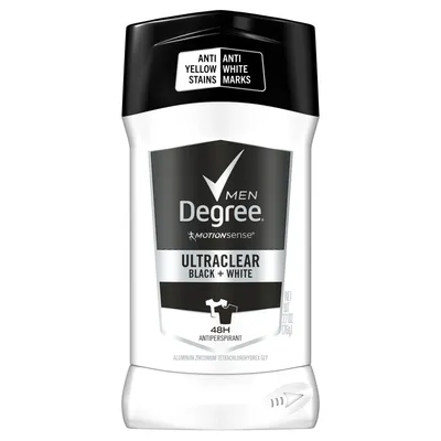 Degree Men UltraClear Black+White Antiperspirant Deodorant 2.7 oz