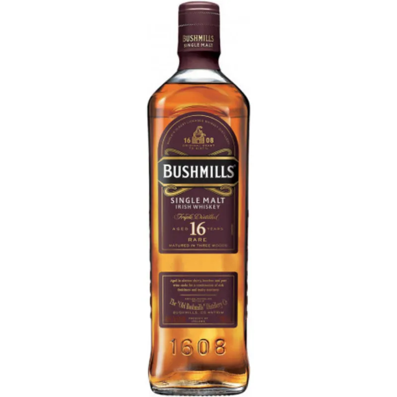 Bushmills Single Malt Irish Whiskey 16 Year view 1