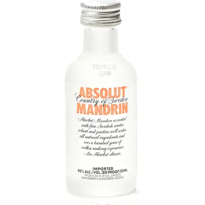 Absolut Country of Sweden Mandarin Vodka 50mL