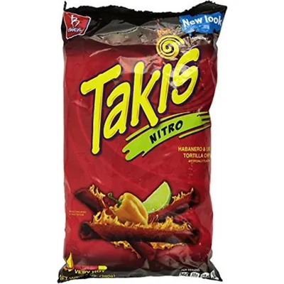 Takis Rolls Nitro Tortilla Chips 9.9oz Bag