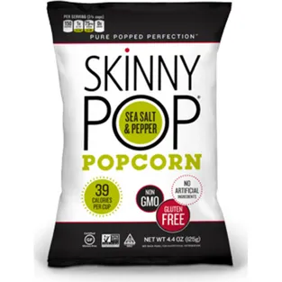 Skinny Pop Popcorn Black Pepper Bag