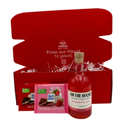 Valentine's On The Rocks Cosmopolitan Box