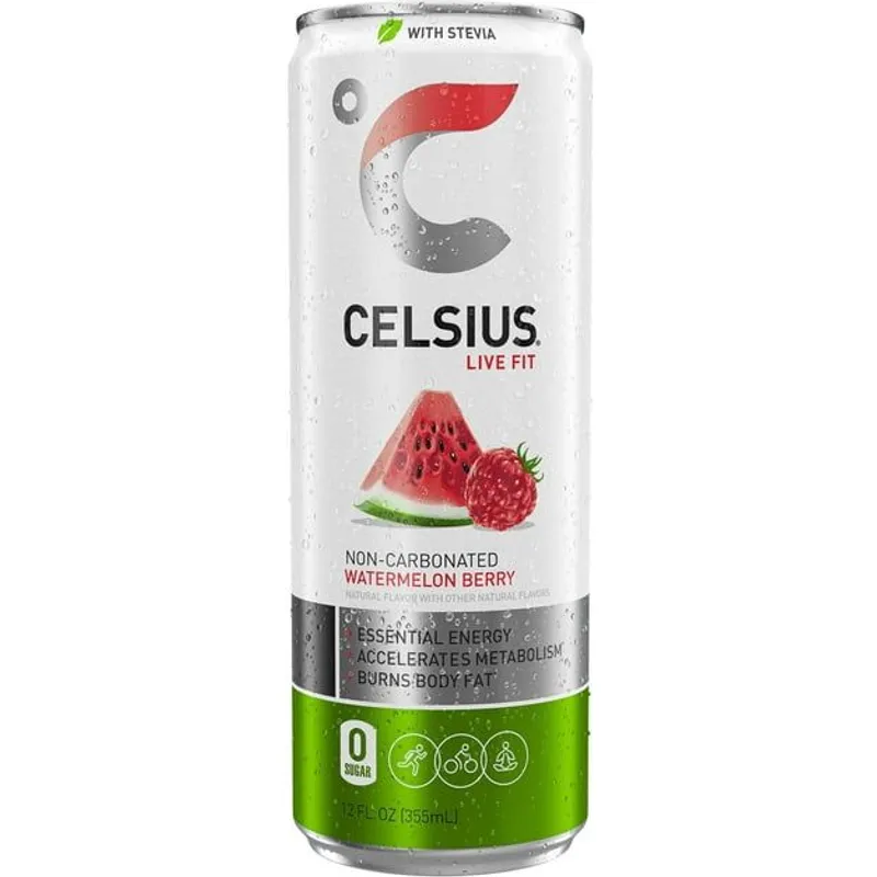 Celsius Watermelon Berry Fitness Drink view 1