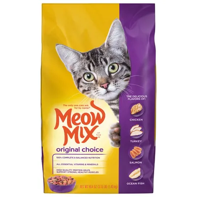 Meow Mix Original Choice Cat Food 3.15 lb