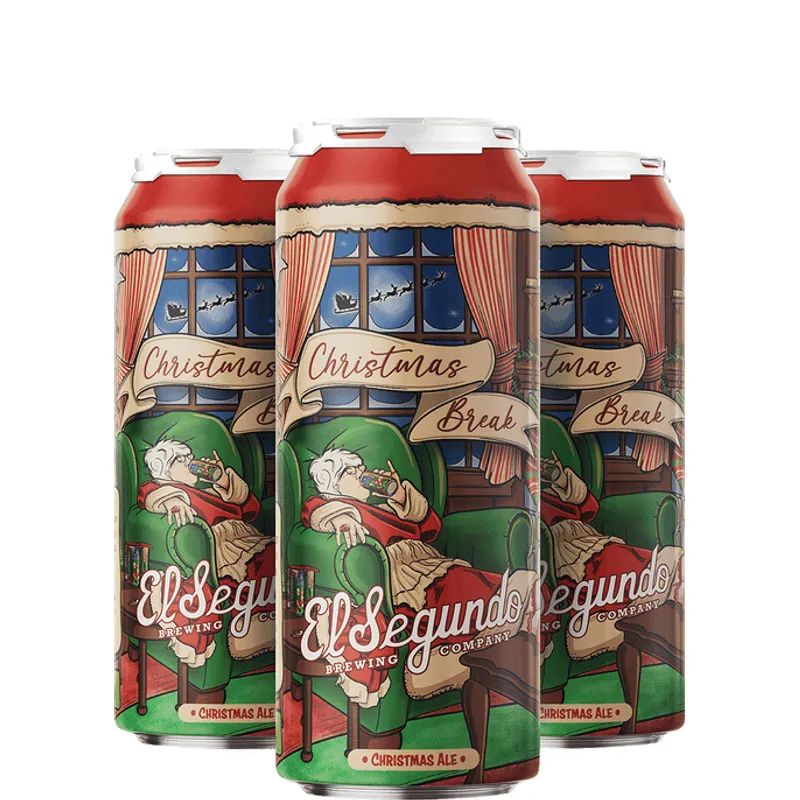 El Segundo Brewing Christmas Break Christmas Ale view 1