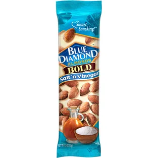 Blue Diamond Bold Almonds Salt N Vinegar