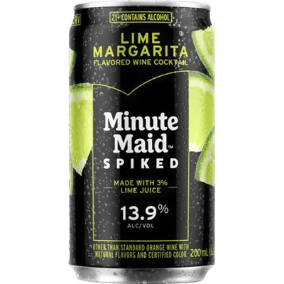 Minute Maid Spiked Lime Margarita 200ml Can