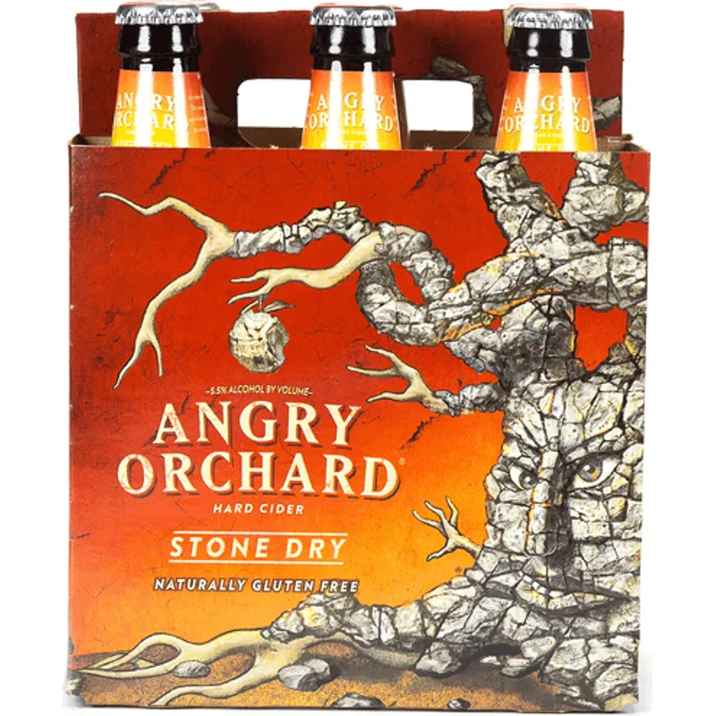 Angry Orchard Stone Dry Hard Cider view 1