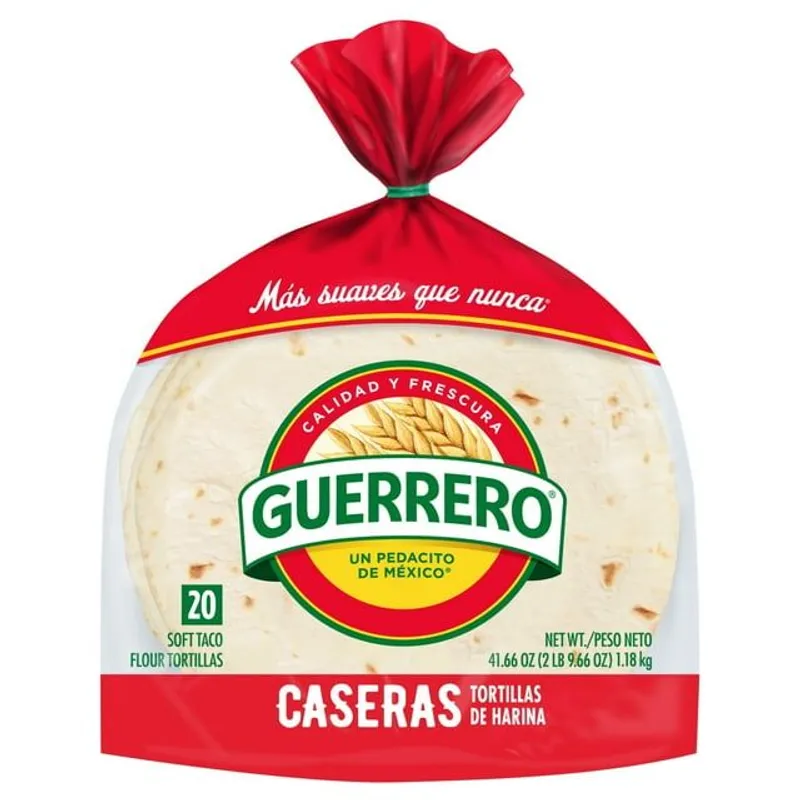 Guerrero Caseras Fajita Flour Tortillas view 1