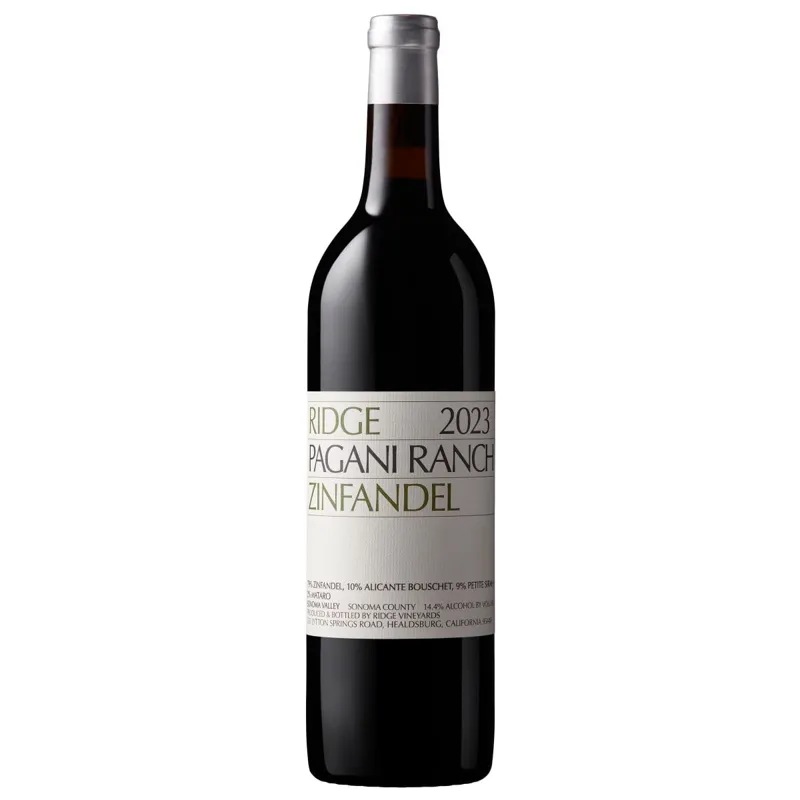Ridge Vineyards Pagani Ranch Zinfandel 2023 view 1