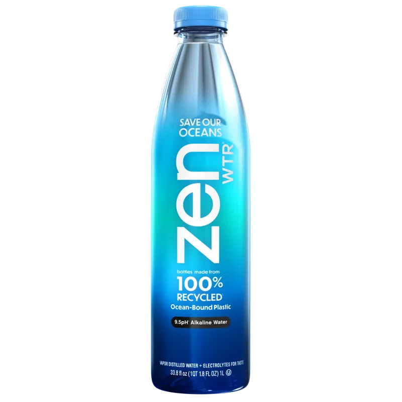 Zen Wtr Alkaline Water, Vapor Distilled view 1