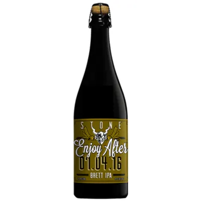 Stone Brewing Enjoy After Brett IPA 750mL bottle