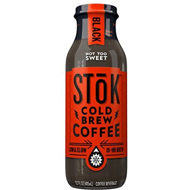 Stok Black Cold Brew Coffee Beverage view 1