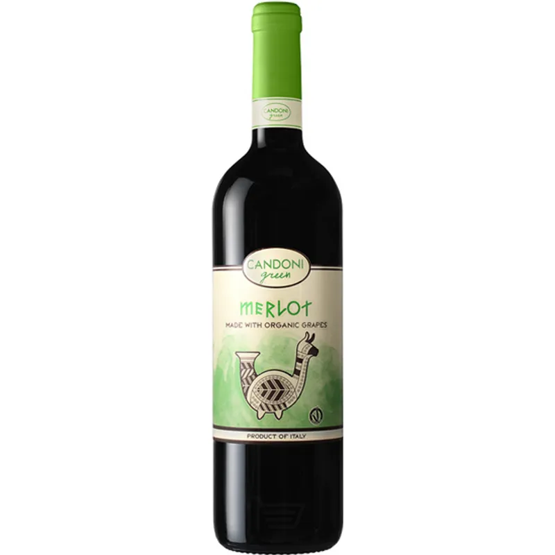 Candoni Green Veneto Organic Grapes Merlot view 1