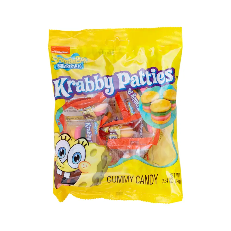 Frankford SpongeBob SquarePants Krabby Patties Gummy Candy view 1