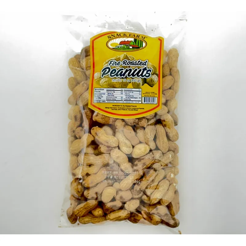 Snack Farm – Fire Roasted Peanuts view 1