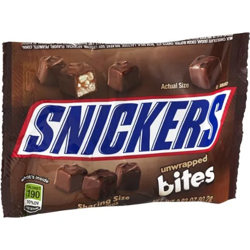 Snickers Candy Unwrapped Bites - Sharing view 1