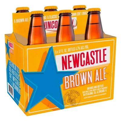 Newcastle Brown Ale 6 Pack (6 x 12 fl oz bottles)