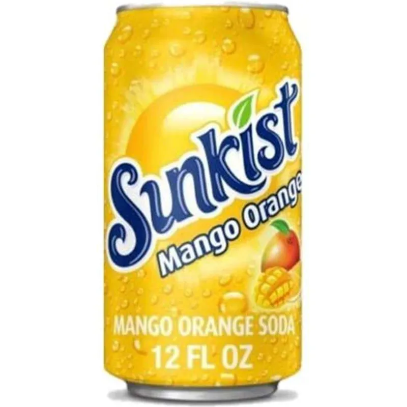 Sunkist Mango Orange Soda view 1