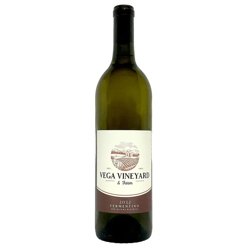 Vega Vineyard Vermentino 2023 view 1