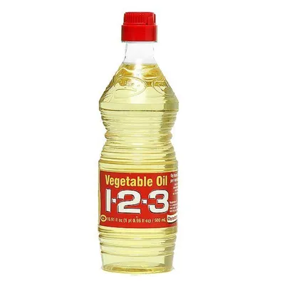 1-2-3 Vegetable Oil 16.9 oz Bottle