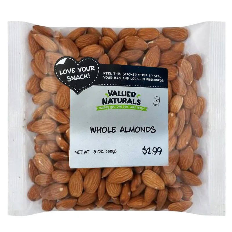Valued Naturals Whole Almonds view 1
