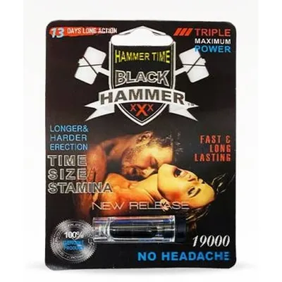 Black Hammer XXX Sexual Enhancement Pills 1 Capsule