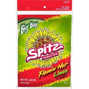 Spitz Flamin Hot Limon Sunflower Seeds