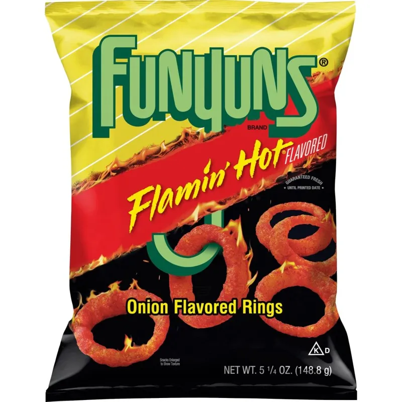 Funyuns Flamin' Hot Onion Flavored Rings view 1