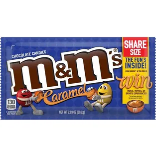 M&M's Chocolate Candies Caramel - Sharing Size Bag