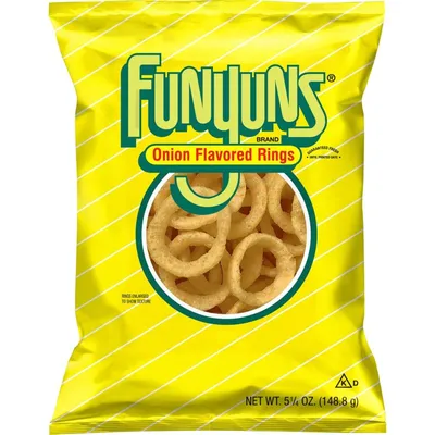 Frito-Lay Funyuns Onion Flavored Rings 5.25 oz Bag