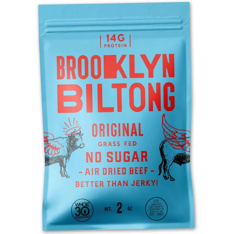 Brooklyn Biltong Original Air-Dried Beef Biltong Bag view 1