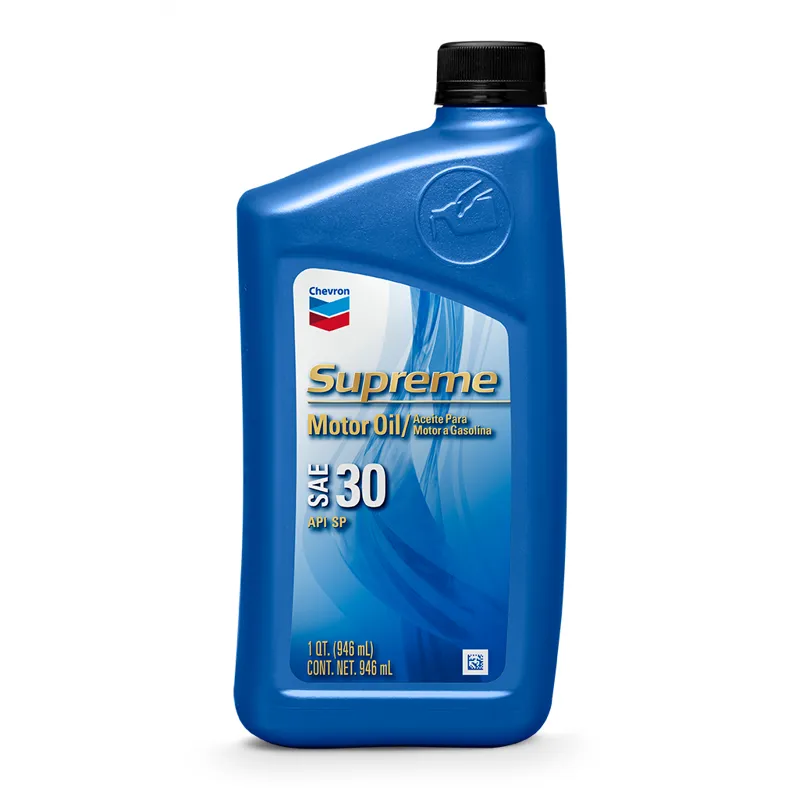 Chevron Supreme SAE 30 Motor Oil view 1