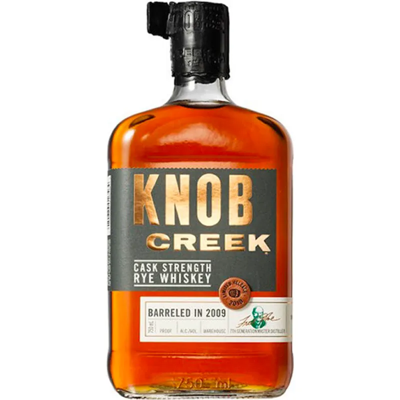 Knob Creek Cask Strength Rye view 1