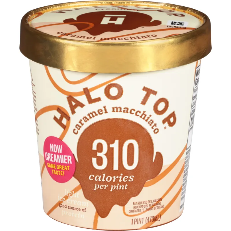 Halo Top Caramel Macchiato view 1
