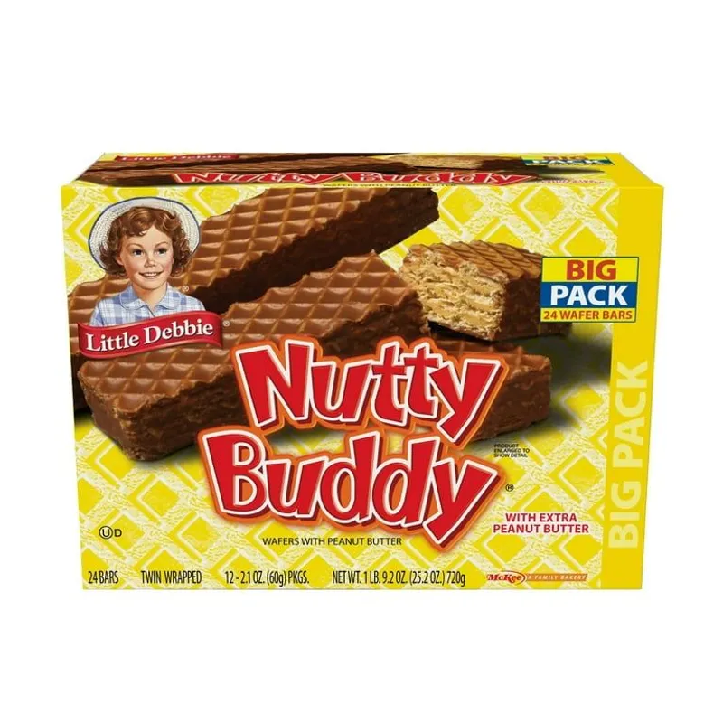 Little Debbie Nutty Buddy Wafer Bars view 1