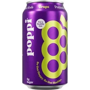 Poppi Grape Prebiotic Soda