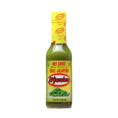 El Yucateco Jalapeño Hot Sauce 5 oz Bottle
