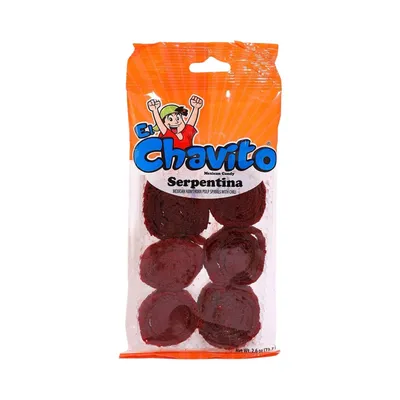 El Chavito Serpentina Mexican Candy 2.6 oz Bag