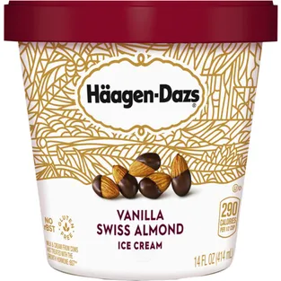Haagen-Dazs Vanilla Swiss Almond Ice Cream